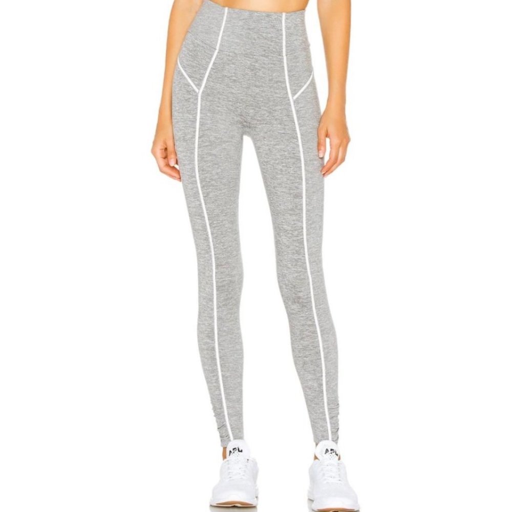 Free People Movement High-Rise 7/8 You're A Peach Leggings Heathe…